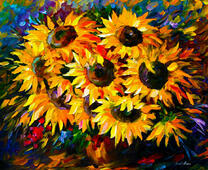 Без бренда «Собранный букет подсолнухов» в Архангельске 