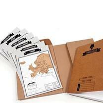 Без бренда «Скретч-карта мира стирающаяся. Карта путешествий» в Архангельске 