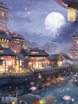 Без бренда «Ночной город на фоне луны» в Архангельске 