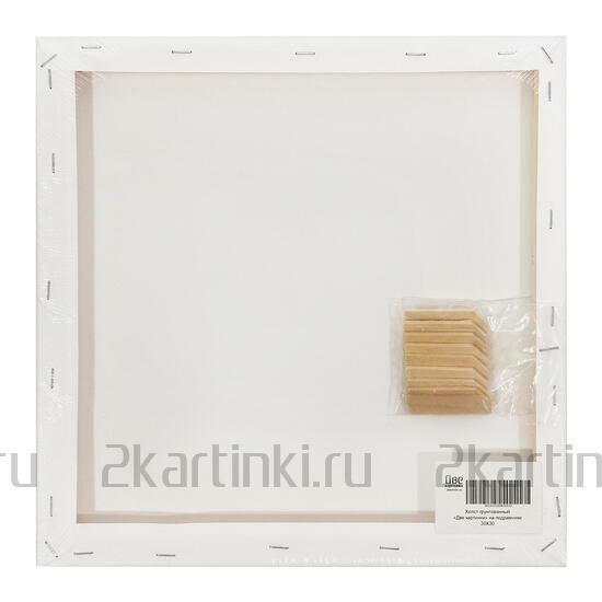 Тип товара Коробка 80 шт.: Холст Две картинки на подрамнике 30X30