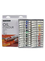 Без бренда «Коробка 24 шт.: Масляные краски «Две картинки» 24 шт. по 12 мл, проф. пигмент» в Архангельске 