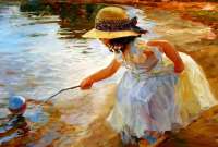 Без бренда «Девочка пытается спасти мяч» в Архангельске  в интернет-магазине  Без бренда «Девочка пытается спасти мяч» в Архангельске