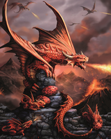 Без бренда «Коробка 20 шт: Дракон на скале» в Архангельске 