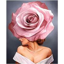 Без бренда «Девушка с розовой розой на голове» в Архангельске 