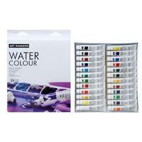 Без бренда «Коробка 24 шт.: Краски акварель «Две картинки» в тюбиках 24 шт. по 12 мл» в Архангельске 