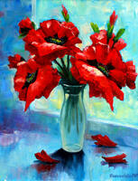 Без бренда «Букет красных маков» в Архангельске  в интернет-магазине  Без бренда «Букет красных маков» в Архангельске