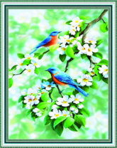 Без бренда «Две птички на цветущей яблоне» в Архангельске в интернет-магазине  Без бренда «Две птички на цветущей яблоне» в Архангельске