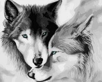 Волк и его волчица