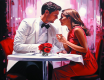 Без бренда «Пара на свидании в ресторане» в Архангельске 