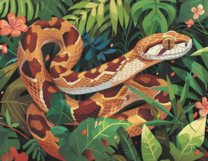 Без бренда «Маисовый полоз в зеленой листве» в Архангельске 